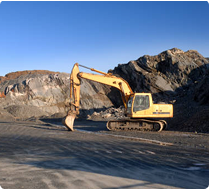 Procurement site machinery